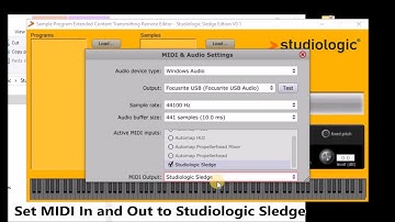 Studiologic Sledge 2 synth - Loading Sample Pack 1 (Part 1)