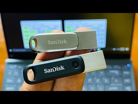 Speed Test - SanDisk iXpand Flash Drive Go Vs SanDisk Ultra Dual Drive Luxe Type C Flash Drive