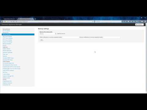 Backup and Restore HowTo
