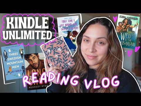 reading friends kindle recommendations | kindle unlimited reading vlog