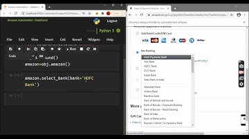 Amazon Auto Checkout Bot | Select Bank - Python , DataKund