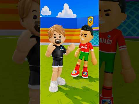 Ronaldo teaches Mr. Beast SIUUU😂👌PK XD Funny Meme #funny #animation #memes #humor #pkxd #shorts