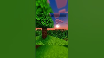 Which mcpe shader is the BEST? #asthetic #minecraft #shaders