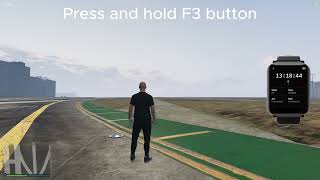 FiveM Modern Smartwatch HUD | ESX/QB/Standalone