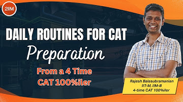 Daily Routines For CAT | Tips From A CAT 100%iler | CAT 2023 Strategies | 2IIM CAT Preparation