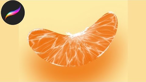 How to Draw an Orange in Procreate Tutorial! Procreate for Beginners