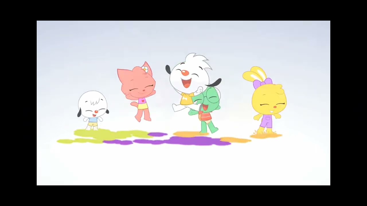 Evolução dos logotipos da playkids (2013-atual) 