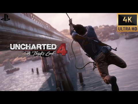 4K Ultra HDR Uncharted 4 A Thief's End Walkthrough Gameplay | Episode 03|