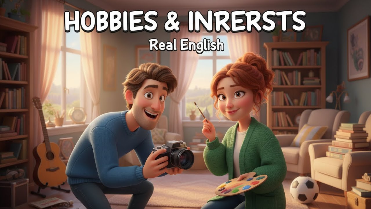 Как рассказать о хобби на английском языке | Практика лёгкого разговора | Подкаст на английском, ...
