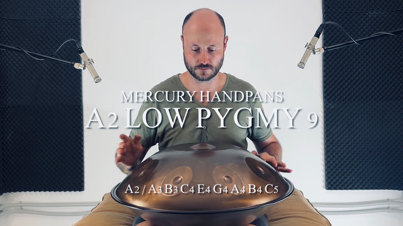 Mercury A2 Low Pygmy 9 (Handpan / Pantam / Sound Sculpture)