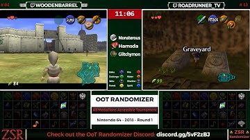 OoT Randomizer Tournament: Round 1 - Roadrunner_tv vs. WoodenBarrel