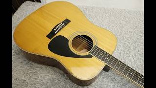 Vintage 1980's made YAMAHA FG-200DOrange Label Acoustic Guitar