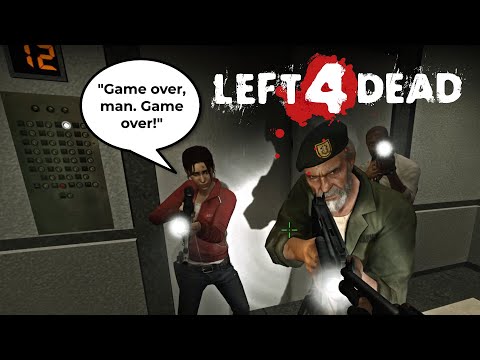 Left 4 Dead Zoey Game Over Man Game Over