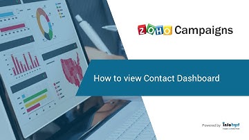 How to View Contact Dashboard in Zoho Campaign