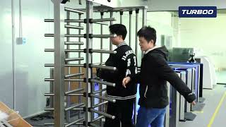 Introduce GM537 SUS304 Full Height Turnstile Gate 24V For You