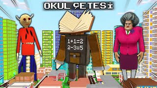 Okul Canavari Çetesi̇ Şehri̇ İsti̇la Edi̇yor - Minecraft Zengi̇n Faki̇r Hayati