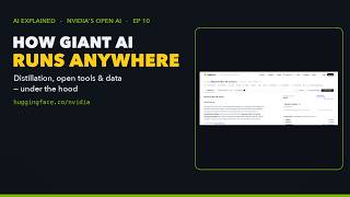 How Giant AI Models Run on a Laptop - Distillation & Open Tooling, Explained