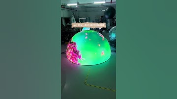 Intelligent LED display screen -LED ball #led #videowall #ledscreen #DooH #outdoor #indoor