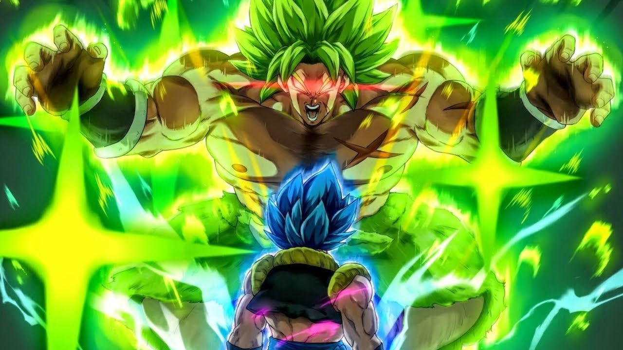 Gogeta Blue Vs Broly Edit DragonBall Super Broly Movie YouTube
