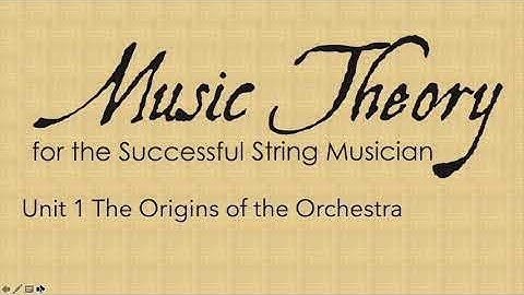 1 1 Origins of the String Instruments Completed Video