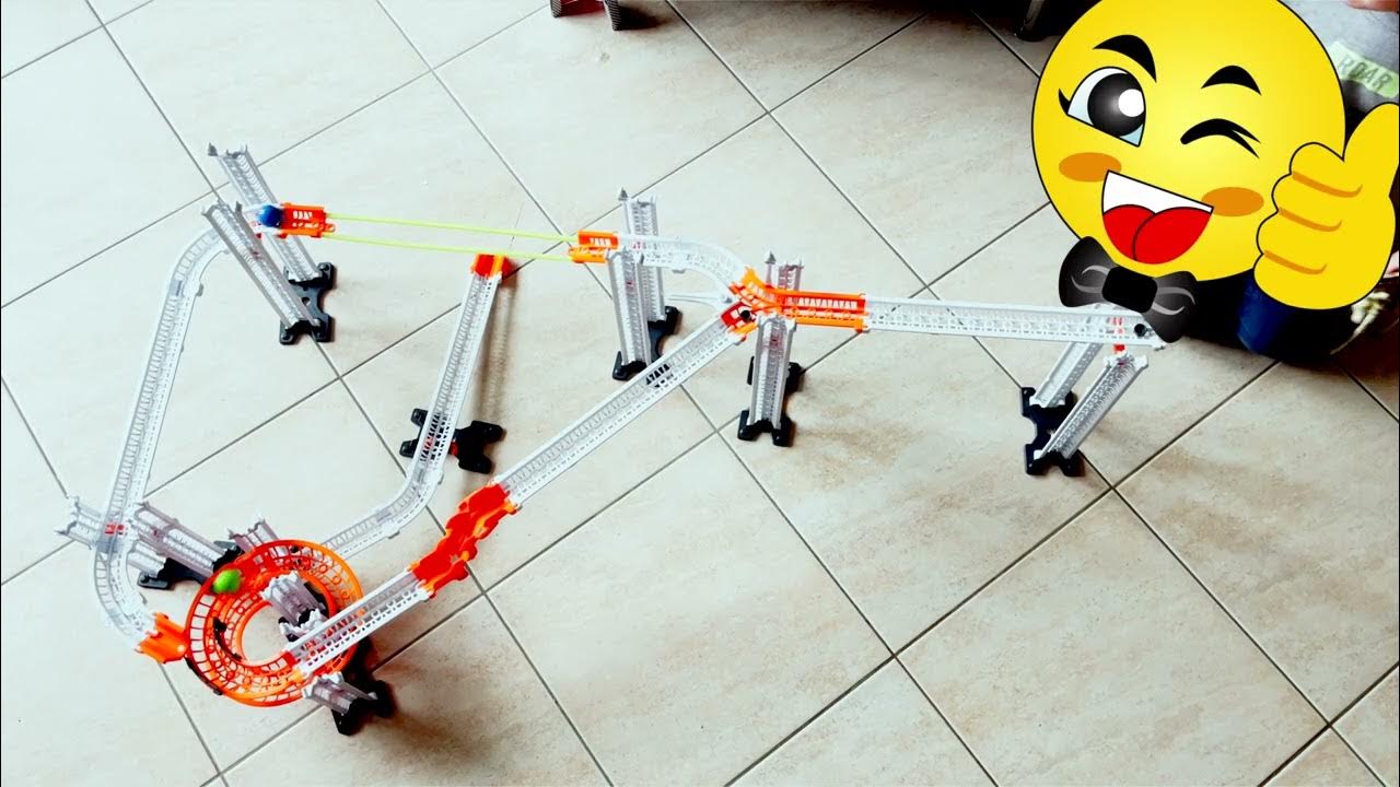Clementoni marble run Action and reaction speed race YouTube