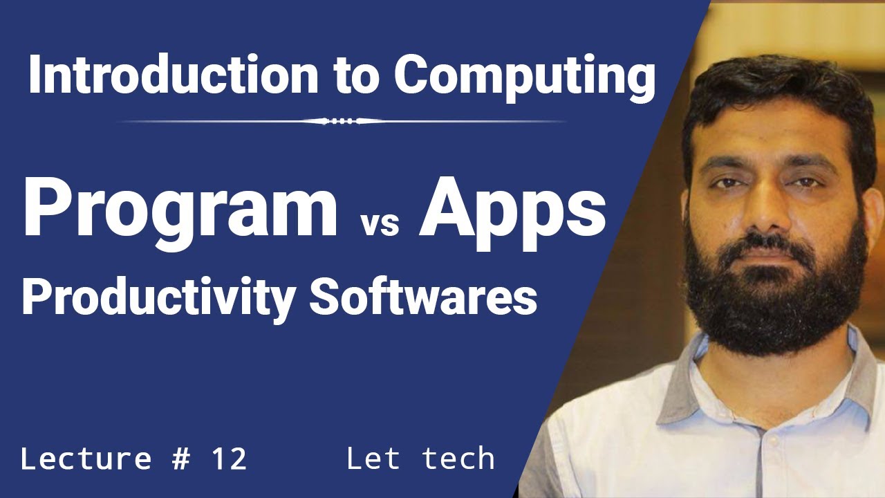 Difference between Program and Apps, Blog, Productivity Softwares ...
