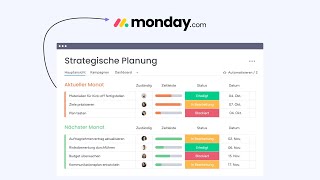 Vereinfache deine Arbeitsabläufe mit monday.com