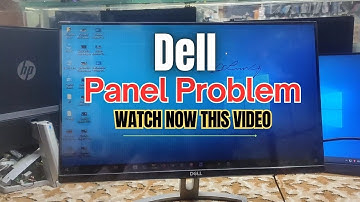 How To Fix Dell Monitor Screen Problem  || Created by Afjal Hossain