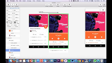 Music Player Screen Transition | UI UX Animations with Principle & Sketch Tutorial