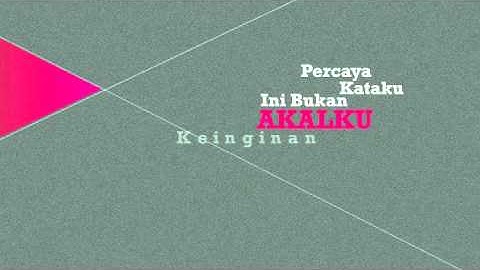 Noah - Ini Cinta (Video Lyric)
