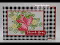 Stampin' Up! Sweet Strawberry Fun Fold Video Tutorial