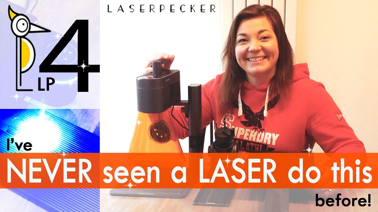 LaserPecker 4 - Dual Laser Engraver - I've never seen a Laser do