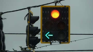 McCain and Econolite button-back traffic signals - Columbus Ohio