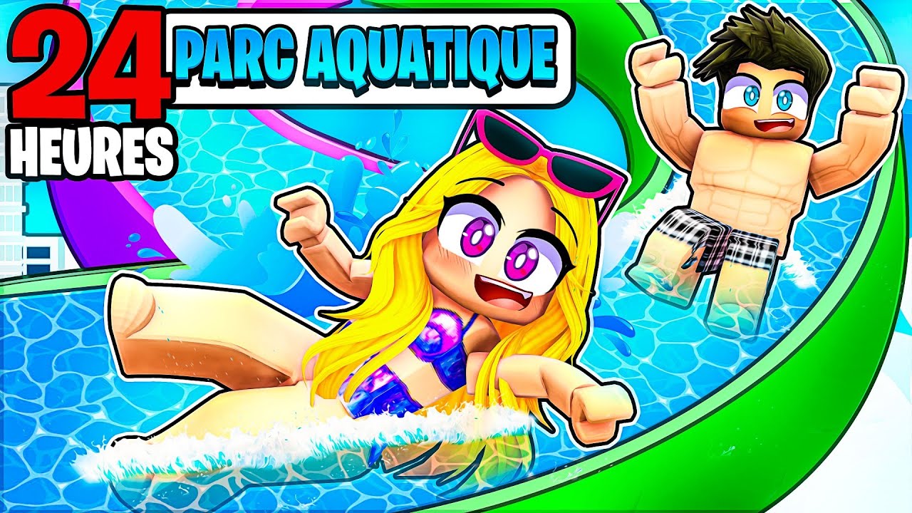 24H dans le PARC AQUATIQUE de BROOKHAVEN !!