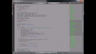 Sidebar Bird View for Blender Text Editor