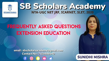 Frequently asked questions|| EECM || NET JRF HOME SCIENCE 2020 || Paper-2 ||UGC NET JRF Home Science