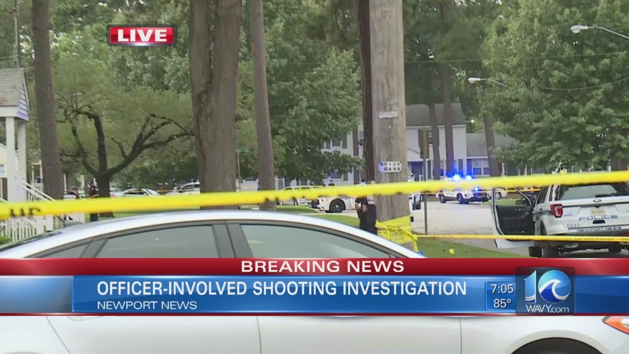 3 injured after officer-involved shooting in Newport News - YouTube