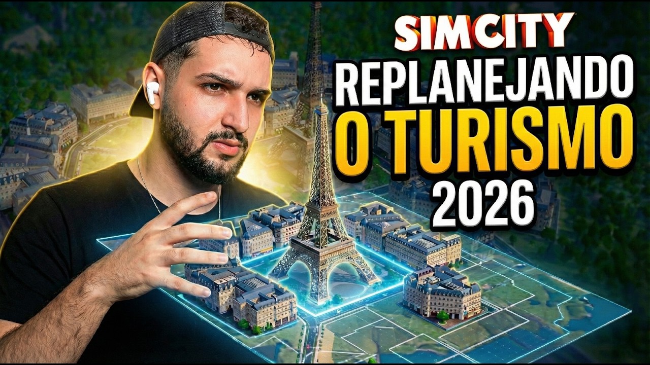 SIMCITY 5 em 2026! #EP8 - Replanejando o Turismo!