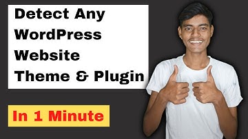 How to Check Theme & Plugin Name of Any WordPress Website? WordPress Theme Detector | #wordpress