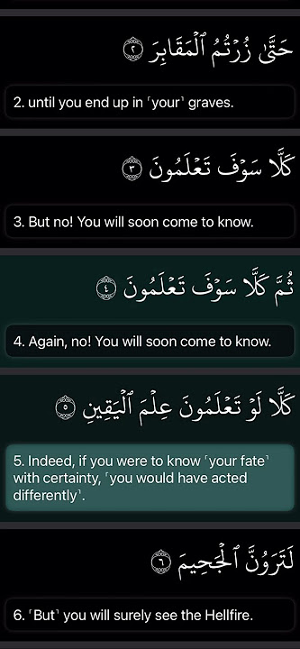 Surah At-Takathur recite by Mishary Alafasy.