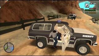 GTA  San Andreas police chase screenshot 5