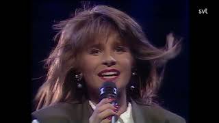 Carola-  Fångad av en stormvind - Sweden Melodifestivalen 1991 Resimi