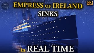 Empress Of Ireland Sinks In Real Time | 14 Minutes Of Horror