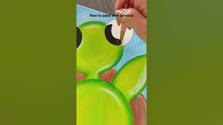How to paint a turtle on canvas. #easypainting #howto #learntopaint #acrylicpainting #paint
