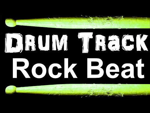 modern-rock-drum-beat-130-bpm-drum-track-for-bass-guitar-jam-tracks-#330