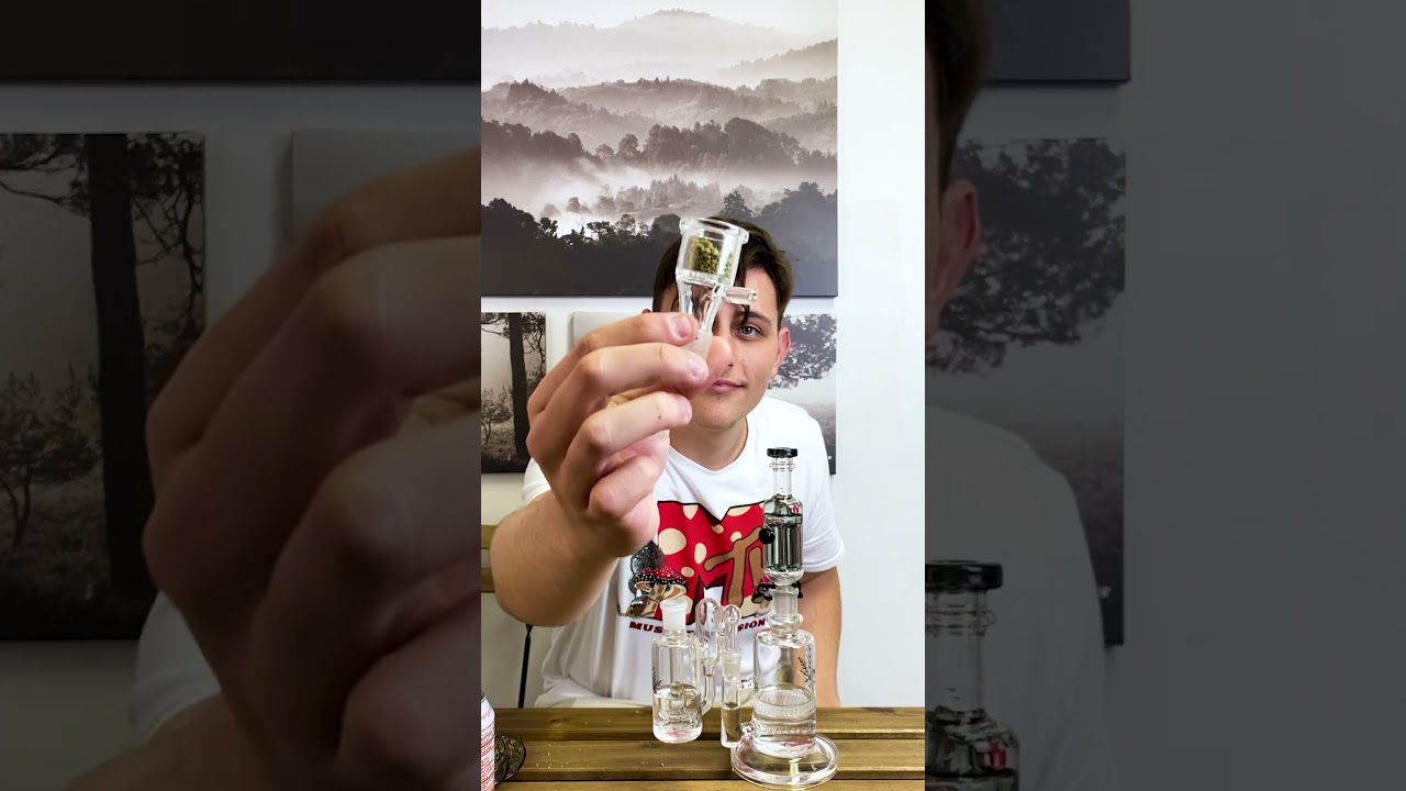 Mega Bowls to the dome out the Mini Bong...🥵