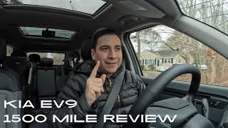 Kia EV9 1500 MILE REVIEW!