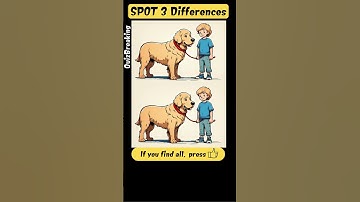 spot the 3 differences, Only 5% can find all. #puzzle,#prevent dementia,dementia test
