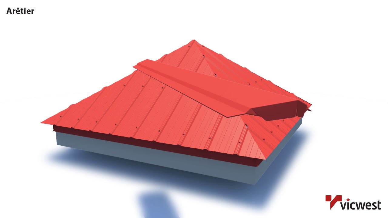 Recouvrement de tôle ondulée Victoria 10 pi