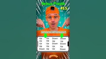 Rebus Puzzle No. 15: Can you Solve This Puzzle? #rebusoftheday #rebus #rebuspuzzles